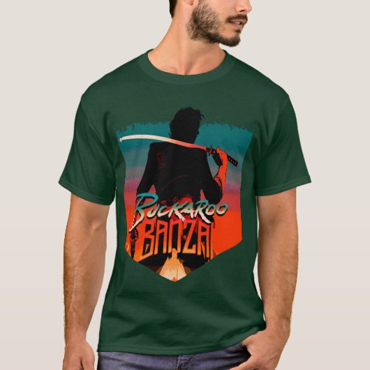 Buckaroo Banzai cadeau T-shirt (Voorkant)