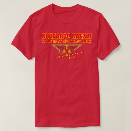 Buckaroo Banzai T-shirt (Design voorkant)