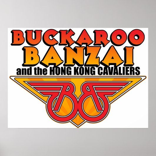 Buckaroo Banzai The Hong Kong Cavaliers Poster (Voorkant)