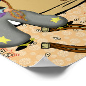 Buckaroo Cowboy foto Verjaardag Gezocht Poster (Hoek)