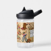 Buckaroo Cowboy Wanted Boy's Name and Description Waterfles (Links)