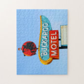 Buckaroo Motel Sign, Route 66, Tucumcari, N.M. Legpuzzel (Verticaal)