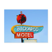Buckaroo Motel Sign, Tucumcari, N.M.