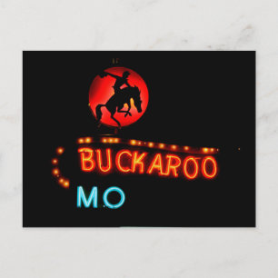 Buckaroo Motel, Tucumcari, New Mexico Briefkaart