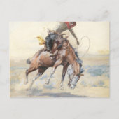 Bucker 1904 van Charles Marion Russell Briefkaart (Voorkant)