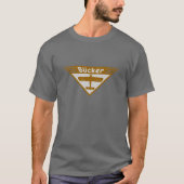 Bucker-Vliegtuig T-shirt (Voorkant)