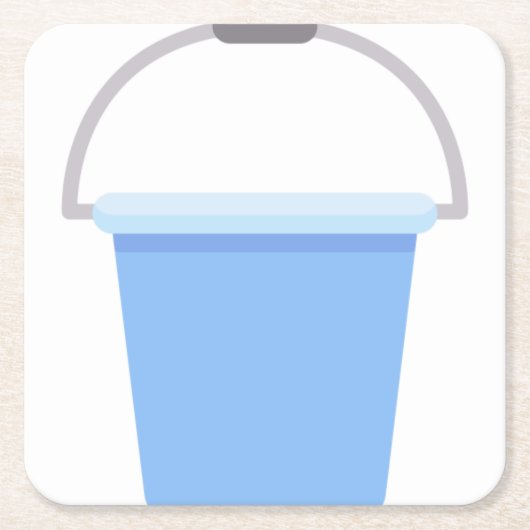 Bucket Kartonnen Onderzetters (Voorkant)