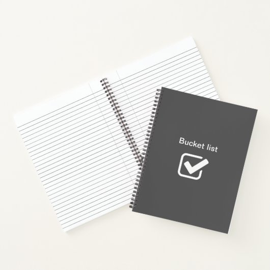 Bucket lijst - notitieboek (Binnen)