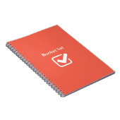 Bucket lijst - notitieboek (Rechterzijde)