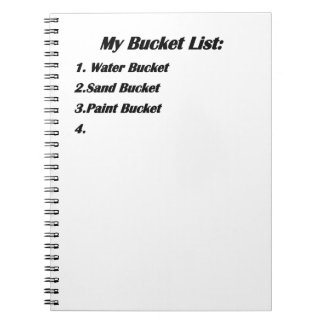 bucket-lijst notitieboek