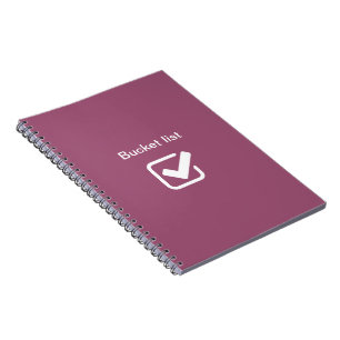 Bucket lijst - notitieboek
