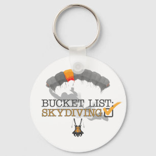 Bucket lijst: Skydiving Sleutelhanger
