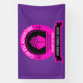 bucket list-cruise spandoek (Verticaal)