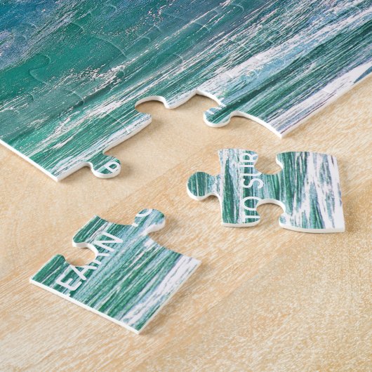 Bucket List Dreaming Surf Turquoise Waves Legpuzzel (Zijkant)