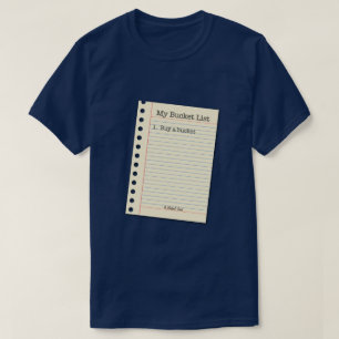 Bucket List - een MisterP-Shirt T-shirt