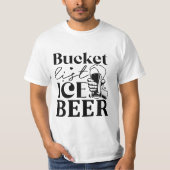 Bucket List Ice Beer T-shirt (Voorkant)