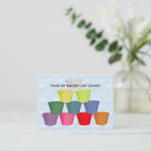 Bucket List Kit Visitekaartje (Staand voorkant)