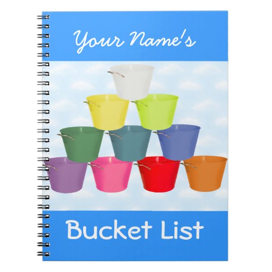 Bucket List-laptop Notitieboek (Voorkant)