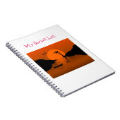 Bucket List-laptop Notitieboek (Rechterzijde)