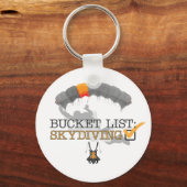 Bucket List: Skydiving Sleutelhanger (Voorkant)