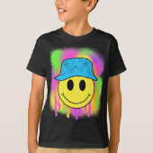 Bucket Pet Smiley T-shirt (Voorkant)