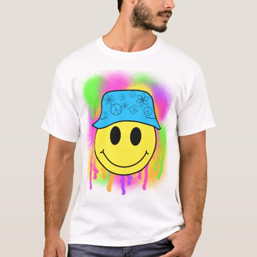 Bucket Pet Smiley T-shirt (Voorkant)