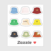 Bucket Pet Stickers (Vel)
