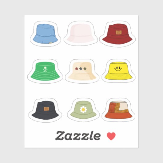 Bucket Pet Stickers (Vel)