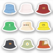 Bucket Pet Stickers (Voorkant)
