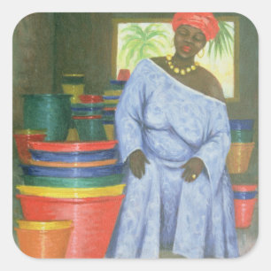 Bucket Shop 1999 Vierkante Sticker