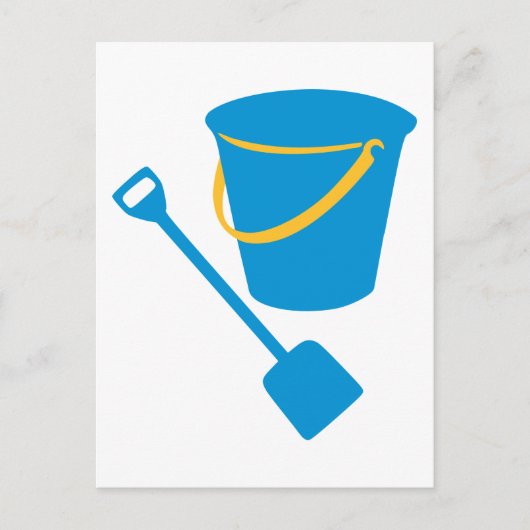 Bucket - Shovel Briefkaart (Voorkant)
