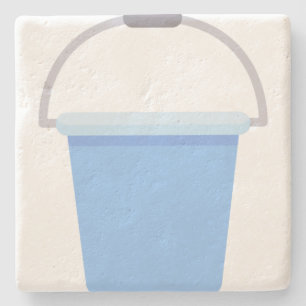 Bucket Stenen Onderzetter
