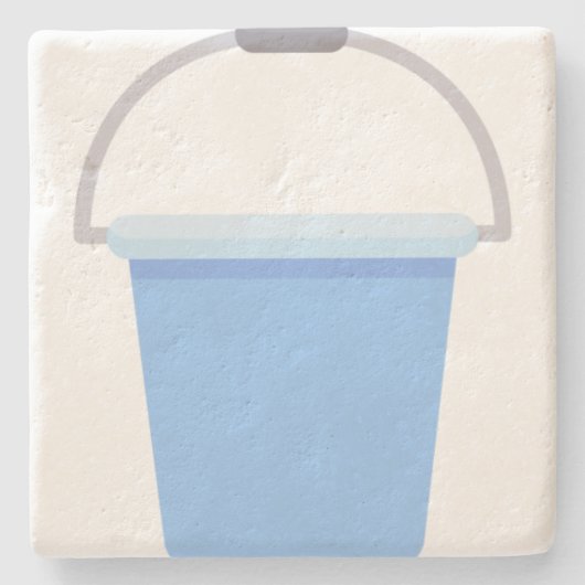 Bucket Stenen Onderzetter (Voorkant)