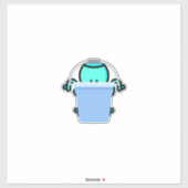 Bucket Sticker (Vel)