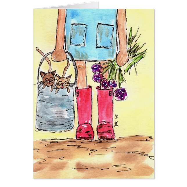 Bucket vol Katten! (Voorkant)