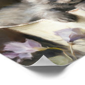 Bucket vol met Joy Sweet Grey Kitten Poster (Hoek)