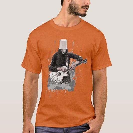 Buckethead rock vintage gift t-shirt (Voorkant)