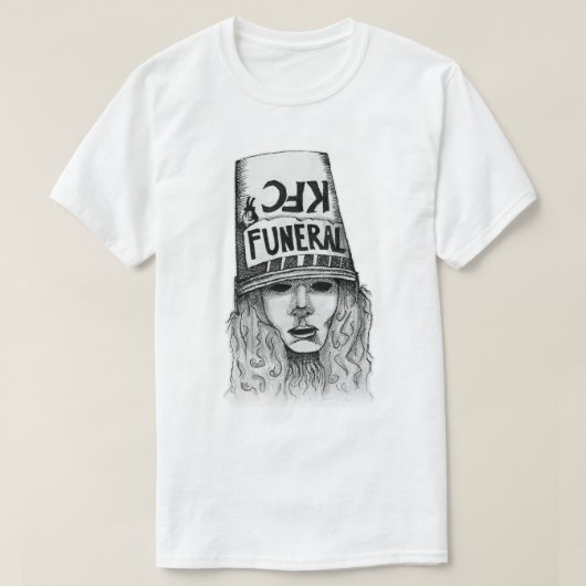 Buckethead-schets T-shirt (Design voorkant)