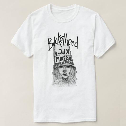 Buckethead Sketch (title vers.) T-shirt (Design voorkant)