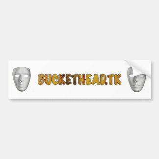 Buckethead.tk Bumpersticker