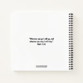 BUCKETLIST ADVENTURES gepersonaliseerd Notitieboek (Achterkant)