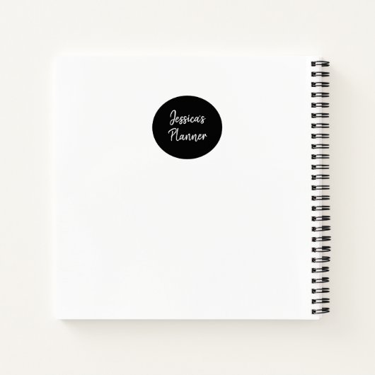 Bucketlist Planner Notitieboek (Achterkant)