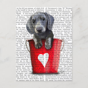Buckets of Love Dachshund Puppy Briefkaart