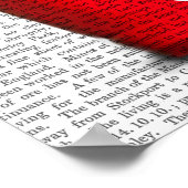 Buckets of Love Dachshund Puppy Poster (Hoek)