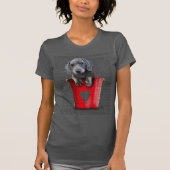 Buckets of Love Dachshund Puppy T-shirt (Voorkant)