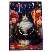 Buckets Of Roses, Cat  Medium Cadeauzakje (Achterkant)