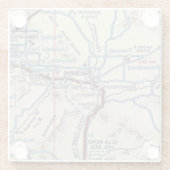 Buckeye AZ  Map Glazen Onderzetter (Achterkant)