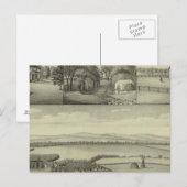 Buckeye Boerderij, Chase County, Kansas Briefkaart (Voorkant / Achterkant)