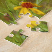 Buckeye Butterfly en wilde bloemen Puzzle Legpuzzel (Zijkant)