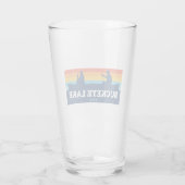 Buckeye Lake Ohio Canoe Glas (Achterkant)